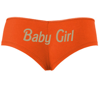 Baby Girl - Orange Boyshort