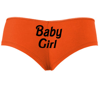 Baby Girl - Orange Boyshort