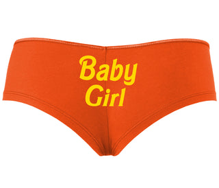 Baby Girl - Orange Boyshort