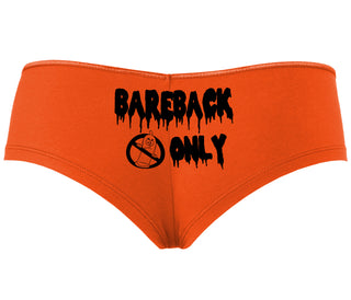 Bareback Only - Orange Boyshort