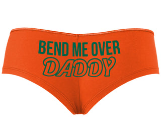 Bend Me Over Daddy - Orange Boyshort