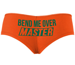 Bend Me Over Master - Orange Boyshort