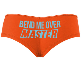 Bend Me Over Master - Orange Boyshort