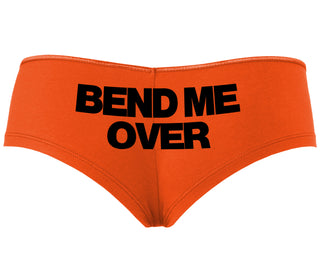 Bend Me Over - Orange Boyshort