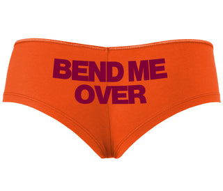 Bend Me Over - Orange Boyshort