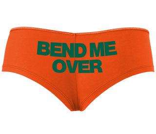 Bend Me Over - Orange Boyshort