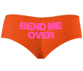 Bend Me Over - Orange Boyshort