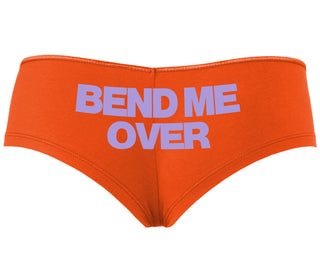 Bend Me Over - Orange Boyshort