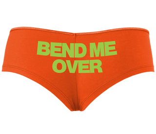 Bend Me Over - Orange Boyshort