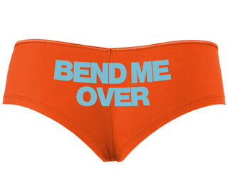 Bend Me Over - Orange Boyshort
