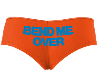 Bend Me Over - Orange Boyshort