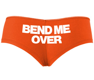 Bend Me Over - Orange Boyshort