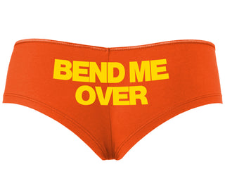 Bend Me Over - Orange Boyshort