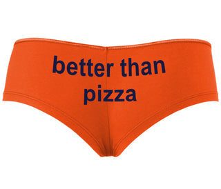 Better Than Pizza - Orange Boyshort