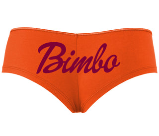 Bimbo - Orange Boyshort