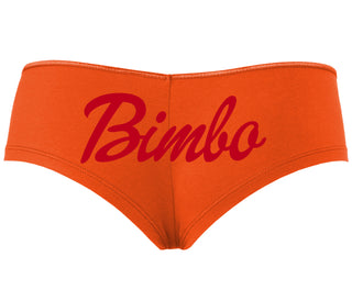 Bimbo - Orange Boyshort