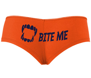 Bite Me - Orange Boyshort