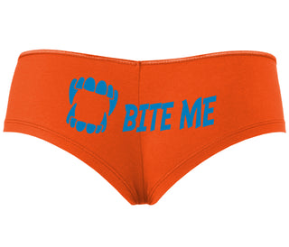 Bite Me - Orange Boyshort