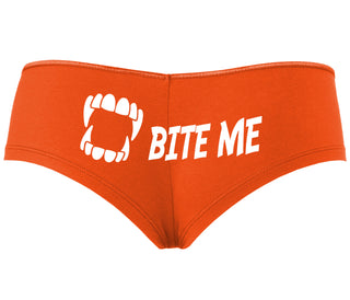 Bite Me - Orange Boyshort