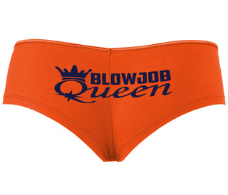 Blow Job Queen - Orange Boyshort