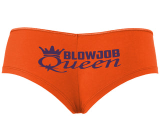 Blow Job Queen - Orange Boyshort