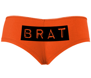 Brat - Orange Boyshort