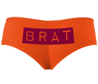 Brat - Orange Boyshort