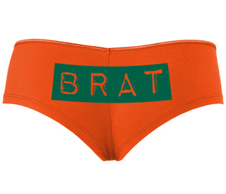 Brat - Orange Boyshort