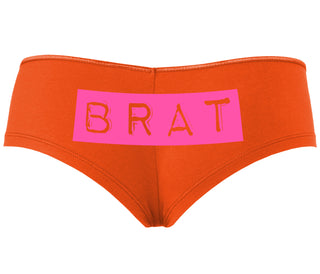 Brat - Orange Boyshort