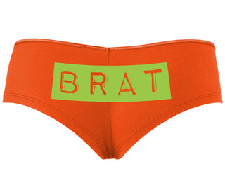 Brat - Orange Boyshort