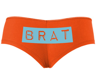 Brat - Orange Boyshort