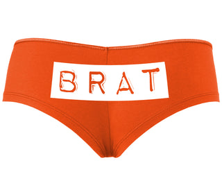 Brat - Orange Boyshort