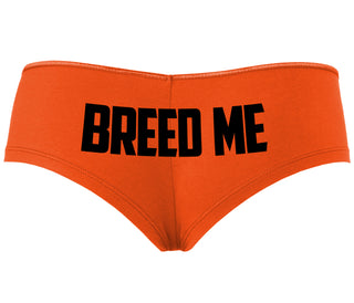 Breed Me - Orange Boyshort