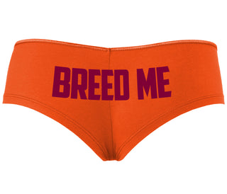 Breed Me - Orange Boyshort