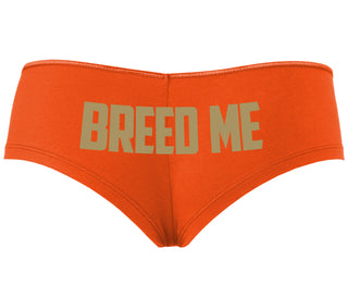 Breed Me - Orange Boyshort