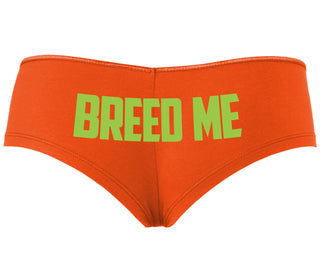 Breed Me - Orange Boyshort