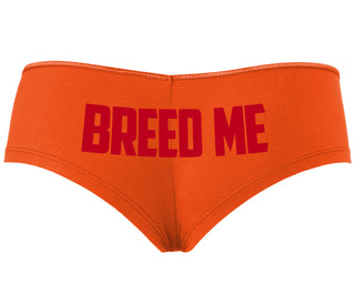 Breed Me - Orange Boyshort