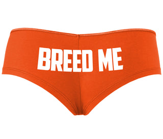 Breed Me - Orange Boyshort