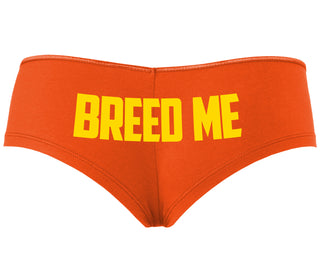 Breed Me - Orange Boyshort
