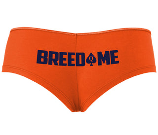 Breed Me - Queen of Spades - Orange Boyshort