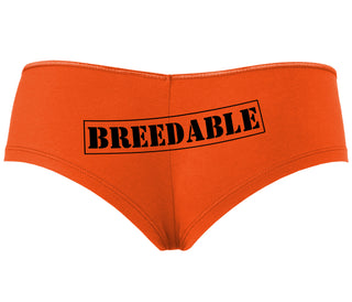 Breedable - Orange Boyshort