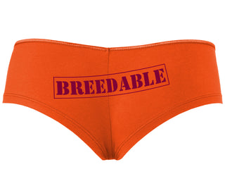 Breedable - Orange Boyshort