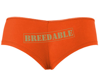 Breedable - Orange Boyshort