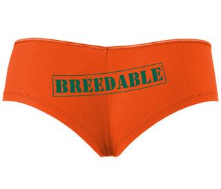 Breedable - Orange Boyshort