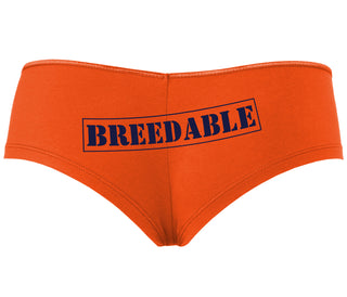 Breedable - Orange Boyshort