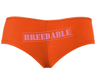 Breedable - Orange Boyshort