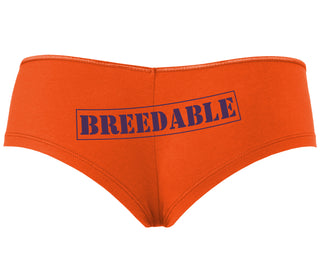 Breedable - Orange Boyshort