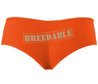 Breedable - Orange Boyshort