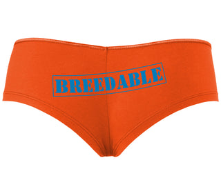 Breedable - Orange Boyshort