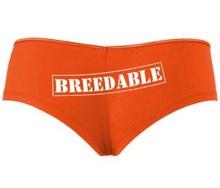 Breedable - Orange Boyshort